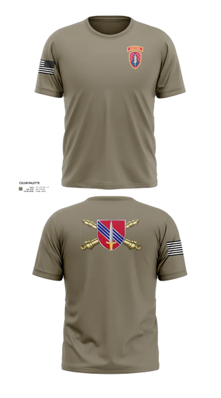 Old School Cotton Feel Shirt, HHB 4th BN, 3rd SFAB, , Teamtime, Team time, sublimation, custom sports apparel, team uniforms, spirit wear, spiritwear, sports uniforms, custom shirts, team store, custom team store, fundraiser sports, apparel fundraiser