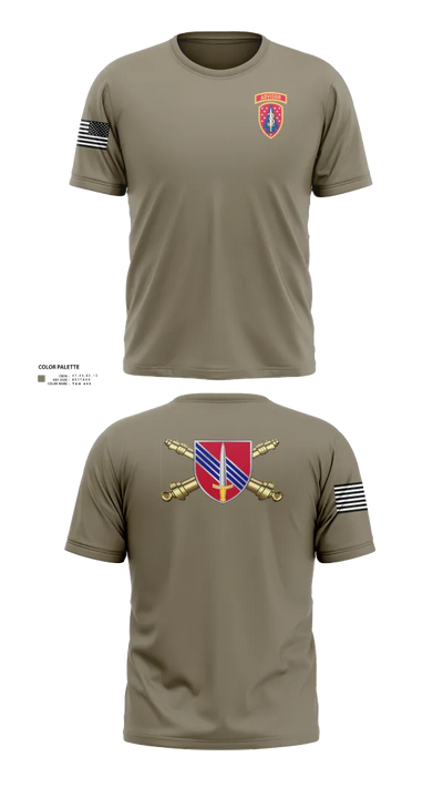 HHB 4th BN, 3rd SFAB 1949375 Short Sleeve Performance Shirt - 22