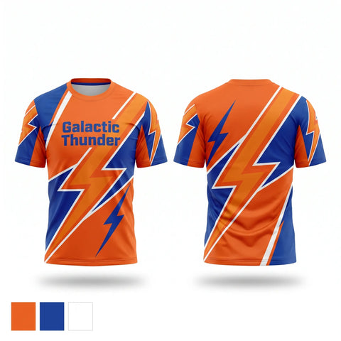 Short Sleeve Performance Shirt, Galactic Thunder, Men's Soccer, Teamtime, Team time, sublimation, custom sports apparel, team uniforms, spirit wear, spiritwear, sports uniforms, custom shirts, team store, custom team store, fundraiser sports, apparel fundraiser