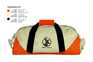Duffle Bag, HMTT Caribou, Track & Field, Teamtime, Team time, sublimation, custom sports apparel, team uniforms, spirit wear, spiritwear, sports uniforms, custom shirts, team store, custom team store, fundraiser sports, apparel fundraiser
