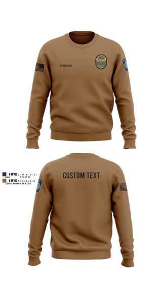 Crew Neck Sweatshirt, Vinton Police Department, Police, Teamtime, Team time, sublimation, custom sports apparel, team uniforms, spirit wear, spiritwear, sports uniforms, custom shirts, team store, custom team store, fundraiser sports, apparel fundraiser
