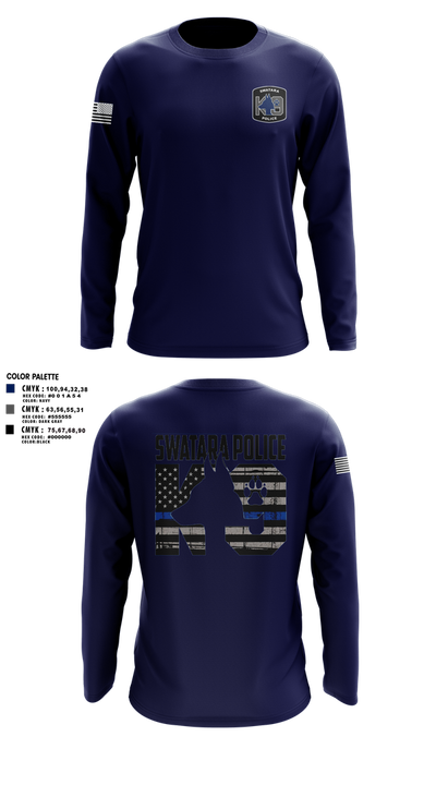 Swatara K9 68594895 Long Sleeve Performance Shirt 4