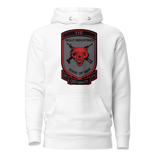 Unisex Hoodie - 1 - White