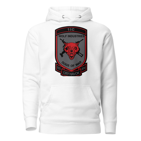 Unisex Hoodie - 1 - White