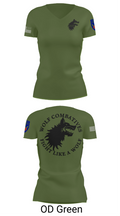 Wolf Combatives Women's Short Sleeve V-neck Shirt - 48