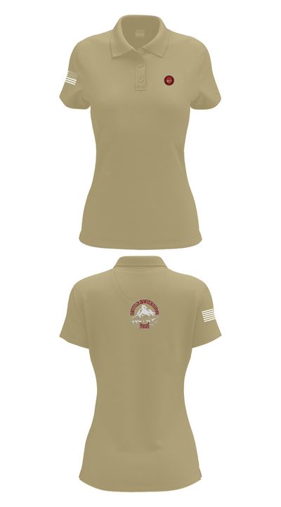 Rattlesnake ridge fire 47911181 Women's Short Sleeve Performance Polo  - 95