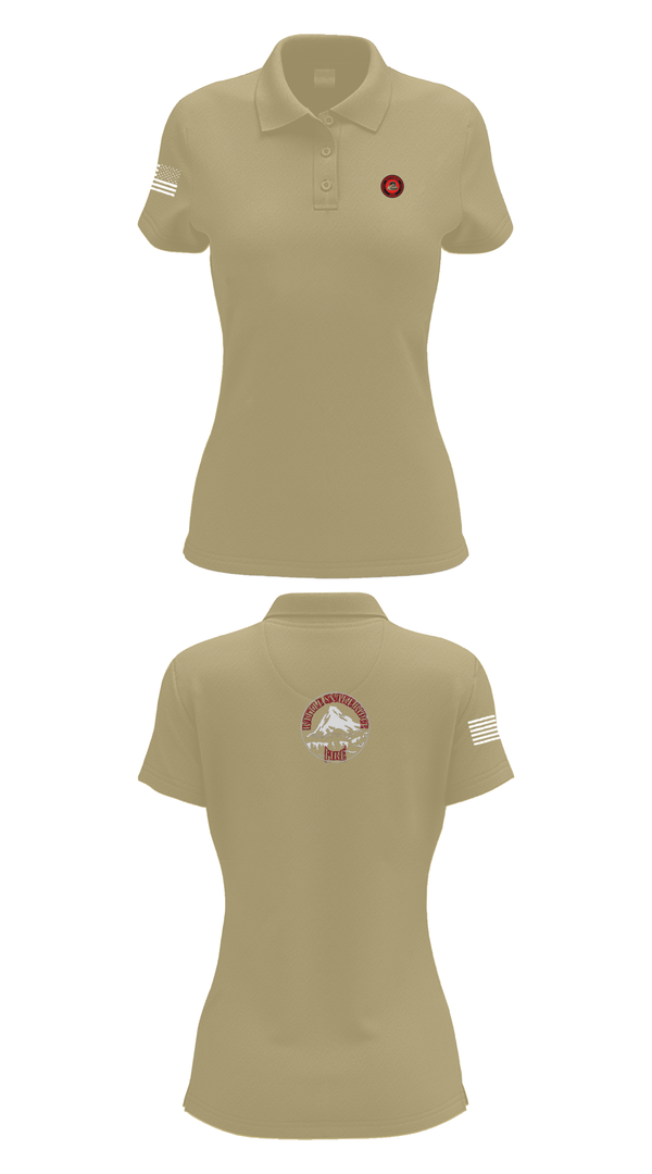 Womens Short Sleeve Performance Polo, Rattlesnake ridge fire, , Teamtime, Team time, sublimation, custom sports apparel, team uniforms, spirit wear, spiritwear, sports uniforms, custom shirts, team store, custom team store, fundraiser sports, apparel fundraiser