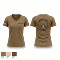 91 MSFS Women's Short Sleeve V-neck Shirt - 1