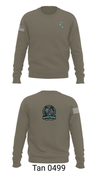 Crew Neck Sweatshirt, Shooters odyssey, National Guard, Teamtime, Team time, sublimation, custom sports apparel, team uniforms, spirit wear, spiritwear, sports uniforms, custom shirts, team store, custom team store, fundraiser sports, apparel fundraiser