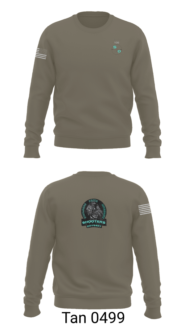 Crew Neck Sweatshirt, Shooters odyssey, National Guard, Teamtime, Team time, sublimation, custom sports apparel, team uniforms, spirit wear, spiritwear, sports uniforms, custom shirts, team store, custom team store, fundraiser sports, apparel fundraiser