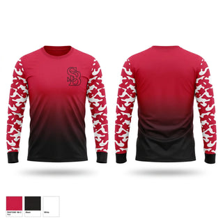 Long Sleeve Performance Shirt, Sluggers Baseball, Baseball, Teamtime, Team time, sublimation, custom sports apparel, team uniforms, spirit wear, spiritwear, sports uniforms, custom shirts, team store, custom team store, fundraiser sports, apparel fundraiser