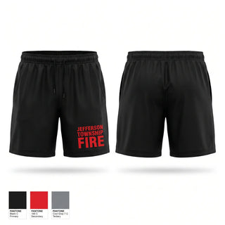 Athletic Shorts With Pockets, JEFFERSON TOWNSHIP FIRE, Fire Department, Teamtime, Team time, sublimation, custom sports apparel, team uniforms, spirit wear, spiritwear, sports uniforms, custom shirts, team store, custom team store, fundraiser sports, apparel fundraiser
