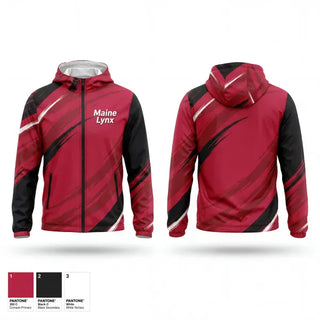 Windbreaker, Maine Lynx, Baseball, Teamtime, Team time, sublimation, custom sports apparel, team uniforms, spirit wear, spiritwear, sports uniforms, custom shirts, team store, custom team store, fundraiser sports, apparel fundraiser