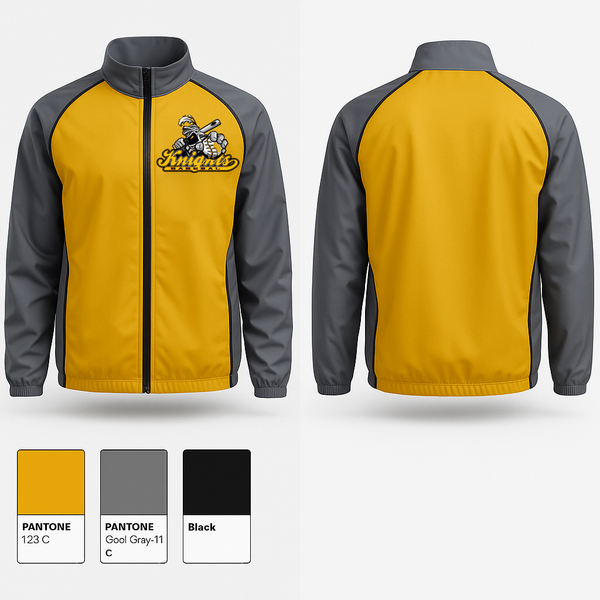 Windbreaker, Sheffield Knights, Baseball, Teamtime, Team time, sublimation, custom sports apparel, team uniforms, spirit wear, spiritwear, sports uniforms, custom shirts, team store, custom team store, fundraiser sports, apparel fundraiser