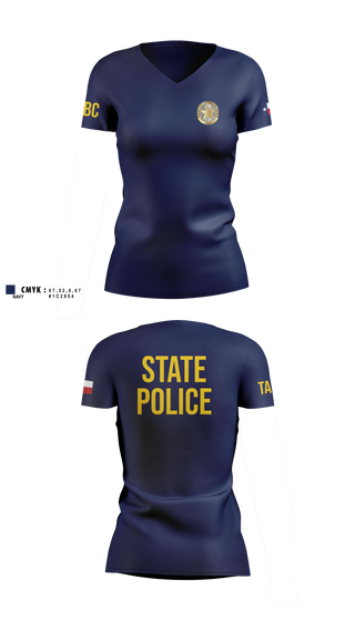 Womens Short Sleeve Vneck Shirt, Texas alcoholic beverage commission, Police, Teamtime, Team time, sublimation, custom sports apparel, team uniforms, spirit wear, spiritwear, sports uniforms, custom shirts, team store, custom team store, fundraiser sports, apparel fundraiser