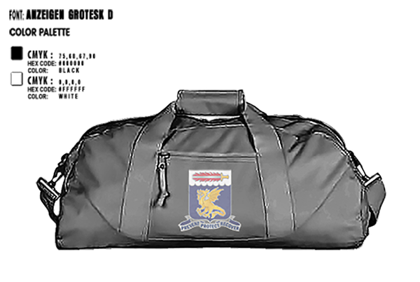 Duffle Bag, 97TH Chemical Battalion, , Teamtime, Team time, sublimation, custom sports apparel, team uniforms, spirit wear, spiritwear, sports uniforms, custom shirts, team store, custom team store, fundraiser sports, apparel fundraiser