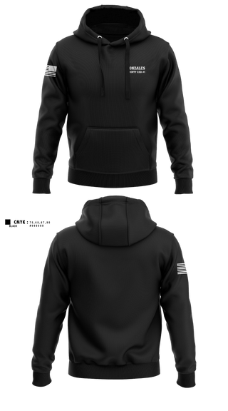 Hoodie, Gonzales County ESD #1, EMS/EMT, Teamtime, Team time, sublimation, custom sports apparel, team uniforms, spirit wear, spiritwear, sports uniforms, custom shirts, team store, custom team store, fundraiser sports, apparel fundraiser