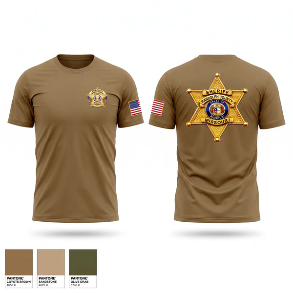 Short Sleeve Performance Shirt, Randolph County Sheriff's Office, Police, Teamtime, Team time, sublimation, custom sports apparel, team uniforms, spirit wear, spiritwear, sports uniforms, custom shirts, team store, custom team store, fundraiser sports, apparel fundraiser