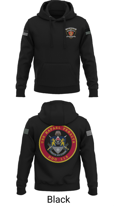 USS Rafael Peralta DDG 115 35678200 Hoodie - 36