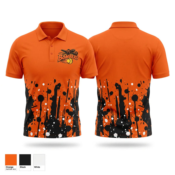 Short Sleeve Performance Polo, Bombers, Softball, Teamtime, Team time, sublimation, custom sports apparel, team uniforms, spirit wear, spiritwear, sports uniforms, custom shirts, team store, custom team store, fundraiser sports, apparel fundraiser