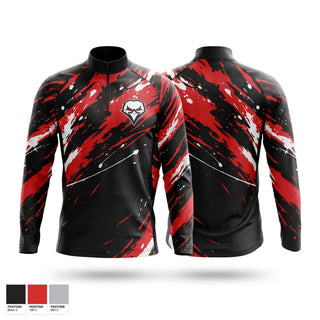 Quarter Zip Jacket, Kingman Eagles, Track & Field, Teamtime, Team time, sublimation, custom sports apparel, team uniforms, spirit wear, spiritwear, sports uniforms, custom shirts, team store, custom team store, fundraiser sports, apparel fundraiser