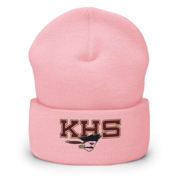Kingston High School Cheer 38639250 Cuffed Beanie | Yupoong 1501KC