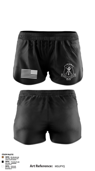 Ranger Panties, Pershing Rifles, Army, Teamtime, Team time, sublimation, custom sports apparel, team uniforms, spirit wear, spiritwear, sports uniforms, custom shirts, team store, custom team store, fundraiser sports, apparel fundraiser