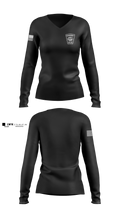 CPD Local 143 Women's Long Sleeve V-neck Shirt - 5