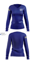 Harrisonburg Police Department SWAT 26115701 Women's Long Sleeve V-neck Shirt - 101