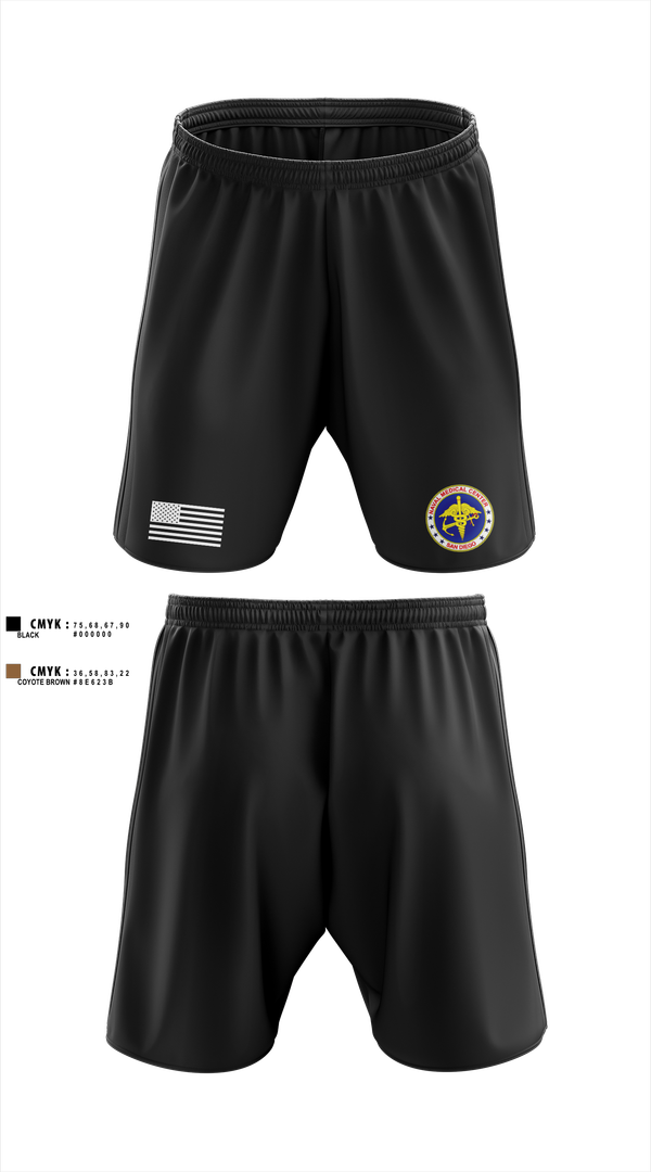 Athletic Shorts With Pockets, Preventive Medicine, , Teamtime, Team time, sublimation, custom sports apparel, team uniforms, spirit wear, spiritwear, sports uniforms, custom shirts, team store, custom team store, fundraiser sports, apparel fundraiser
