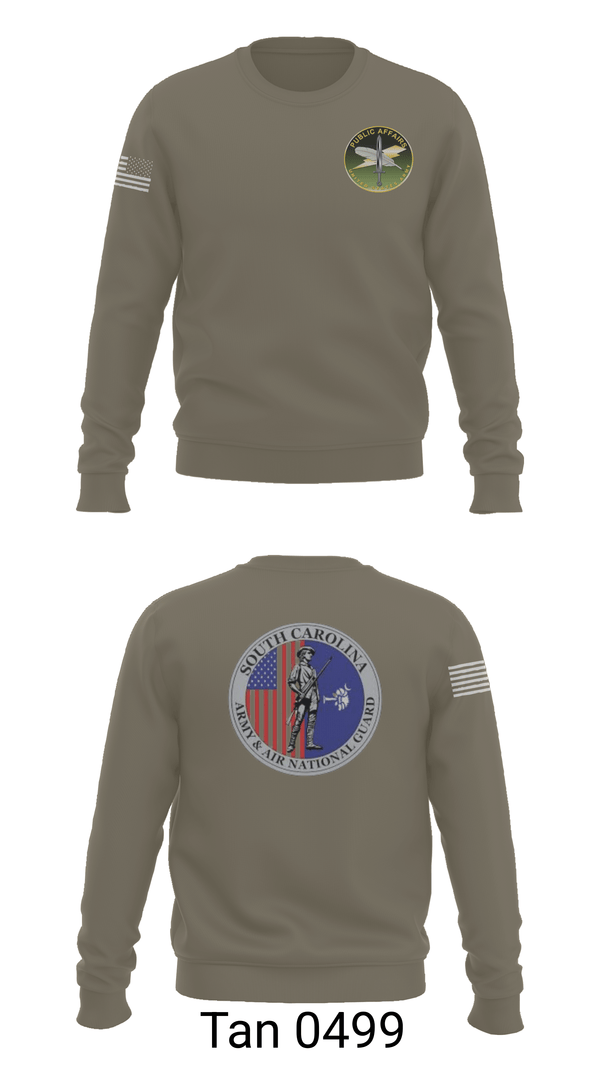 Crew Neck Sweatshirt, 108th PAD, Army, Teamtime, Team time, sublimation, custom sports apparel, team uniforms, spirit wear, spiritwear, sports uniforms, custom shirts, team store, custom team store, fundraiser sports, apparel fundraiser