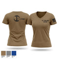 482 Security Forces Women's Short Sleeve V-neck Shirt - 1