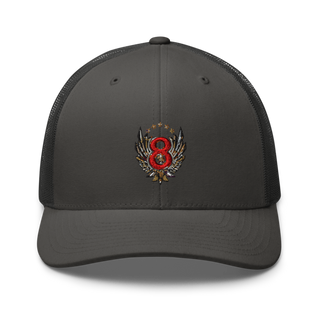 Section 8 9154047 Retro Trucker Hat | Yupoong 6606