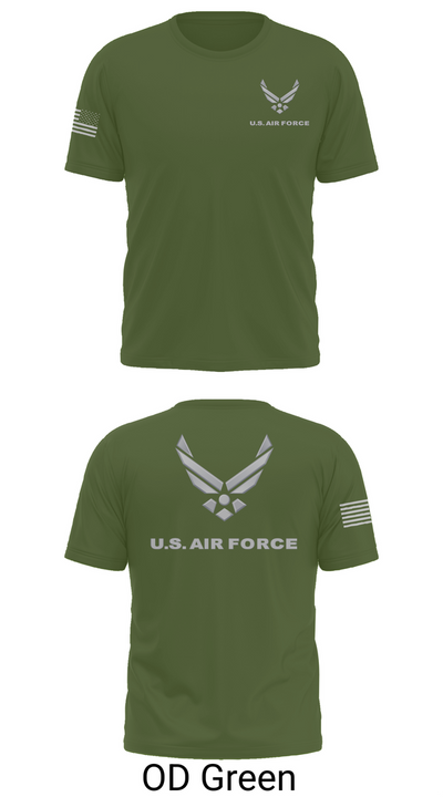 USAF Volunteer 95429734 Short Sleeve Performance Shirt - 56