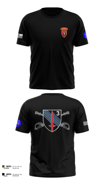 5th SFAB, USARPAC Short Sleeve Performance Shirt - 24