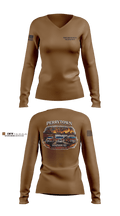 Perrytown Volunteer Fire Department 34251543 Women's Long Sleeve V-neck Shirt - 1
