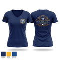 WICKLIFFE CITY FIRE DEPARTMENT Women's Short Sleeve V-neck Shirt - 1