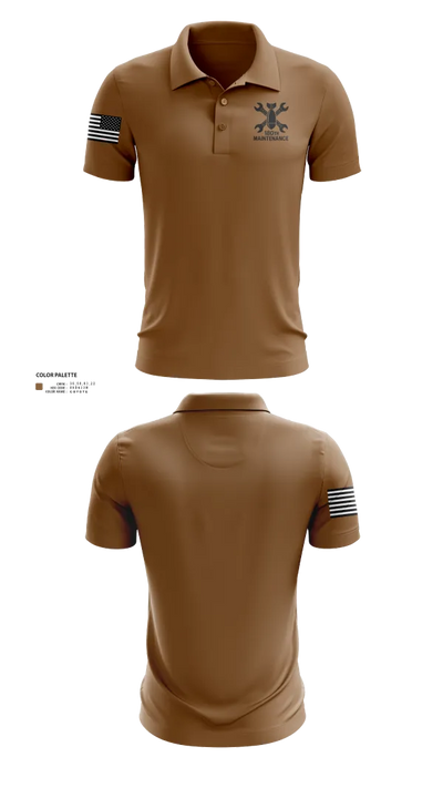 180th ESC 21484478 Short Sleeve Performance Polo - 21