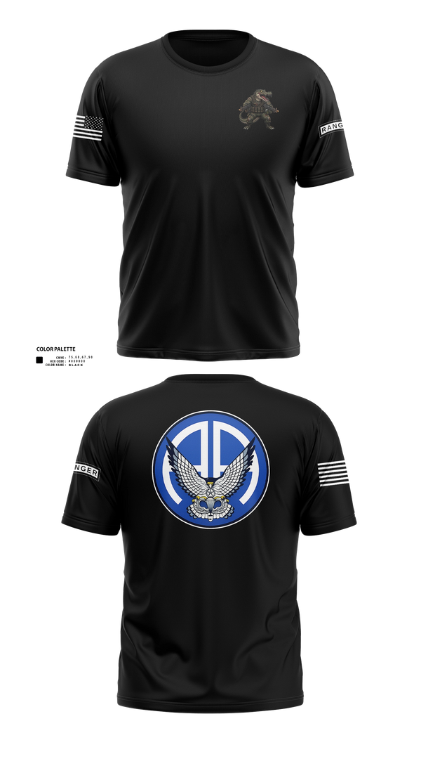 Short Sleeve Performance Shirt, A Co 2-325 AIR, Army, Teamtime, Team time, sublimation, custom sports apparel, team uniforms, spirit wear, spiritwear, sports uniforms, custom shirts, team store, custom team store, fundraiser sports, apparel fundraiser