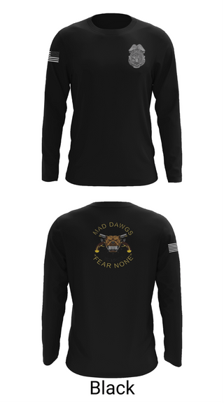 Long Sleeve Performance Shirt, MADDAWGS 557 MP CO, Army, Teamtime, Team time, sublimation, custom sports apparel, team uniforms, spirit wear, spiritwear, sports uniforms, custom shirts, team store, custom team store, fundraiser sports, apparel fundraiser