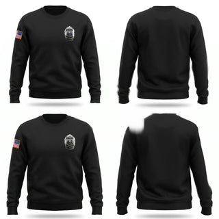 Crew Neck Sweatshirt, Police, Police, Teamtime, Team time, sublimation, custom sports apparel, team uniforms, spirit wear, spiritwear, sports uniforms, custom shirts, team store, custom team store, fundraiser sports, apparel fundraiser