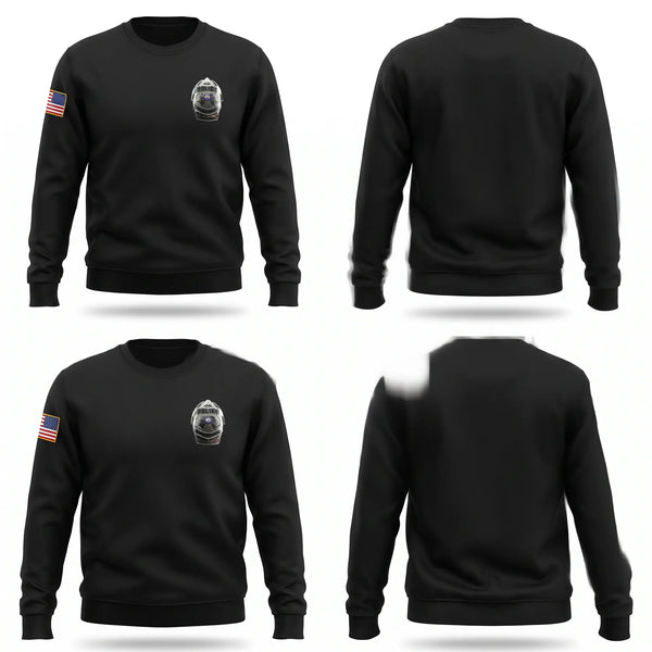Crew Neck Sweatshirt, Police, Police, Teamtime, Team time, sublimation, custom sports apparel, team uniforms, spirit wear, spiritwear, sports uniforms, custom shirts, team store, custom team store, fundraiser sports, apparel fundraiser