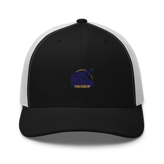 Golden Hauling And Demolition Retro Trucker Hat | Yupoong 6606