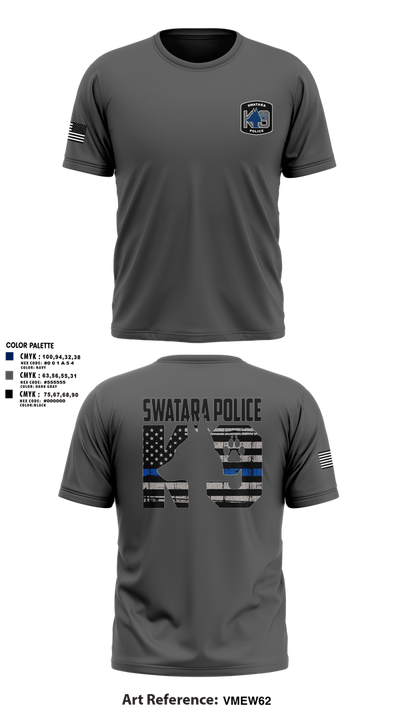 Swatara K9 68594895 Short Sleeve Performance Shirt - 5
