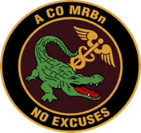 Alpha Company, Medical Readiness Battalion, Fort Belvoir Stainless Steel Water Bottle with a Straw Lid
