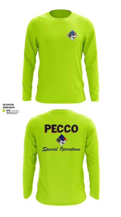 PECCO 69010364 Long Sleeve Performance Shirt 6