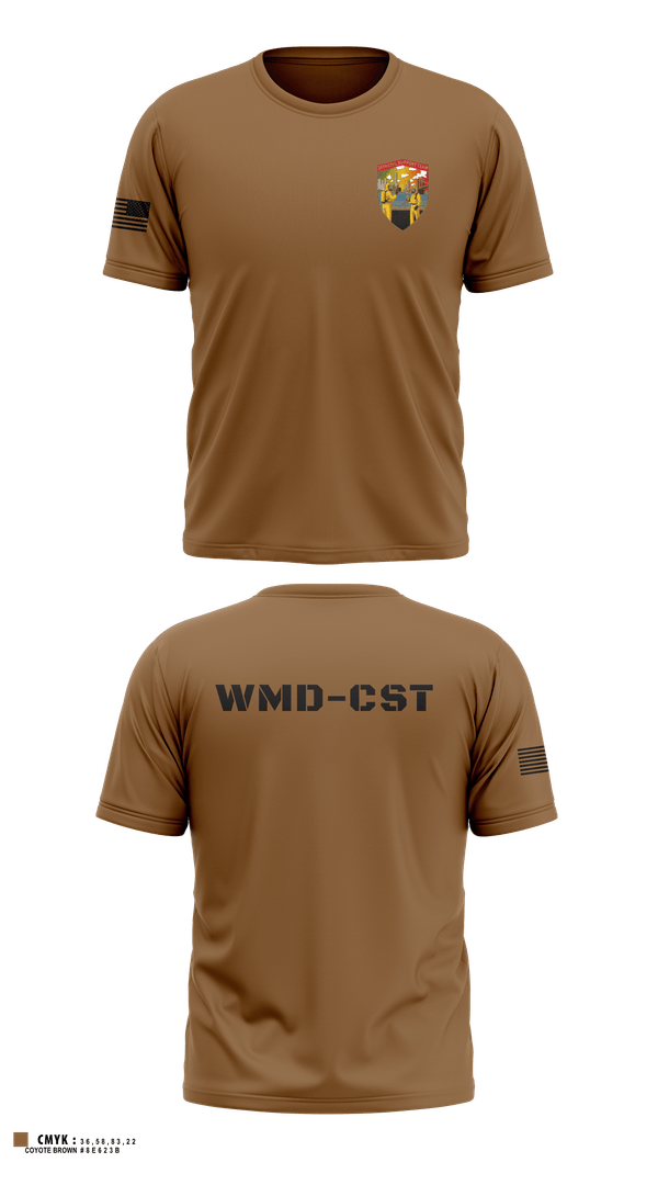 Old School Cotton Feel Shirt, 24th WMD-CST, Police, Teamtime, Team time, sublimation, custom sports apparel, team uniforms, spirit wear, spiritwear, sports uniforms, custom shirts, team store, custom team store, fundraiser sports, apparel fundraiser