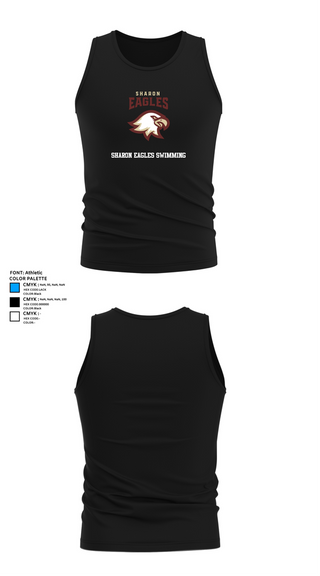 Tank Top, Sharon Eagles Swimming, Swimming, Teamtime, Team time, sublimation, custom sports apparel, team uniforms, spirit wear, spiritwear, sports uniforms, custom shirts, team store, custom team store, fundraiser sports, apparel fundraiser