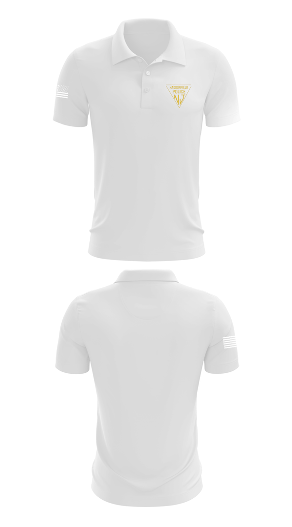 Short Sleeve Performance Polo, Haddonfield Police, Police, Teamtime, Team time, sublimation, custom sports apparel, team uniforms, spirit wear, spiritwear, sports uniforms, custom shirts, team store, custom team store, fundraiser sports, apparel fundraiser