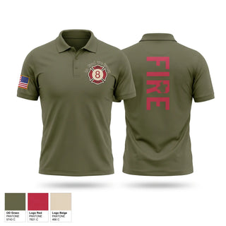 Short Sleeve Performance Polo, Joy VFD, Fire Department, Teamtime, Team time, sublimation, custom sports apparel, team uniforms, spirit wear, spiritwear, sports uniforms, custom shirts, team store, custom team store, fundraiser sports, apparel fundraiser